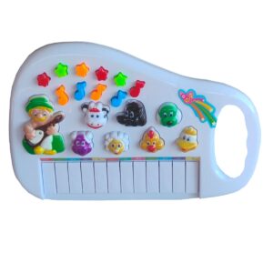 Brinquedo Piano Animal Musical e Som De Animais