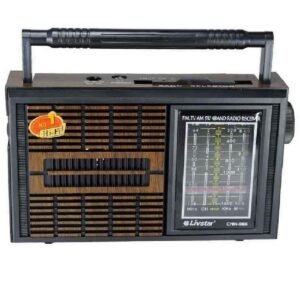 Radio PortatilAm Fm Livstar Cnn-966 110v 220v ou 2 Pilhas Grandes