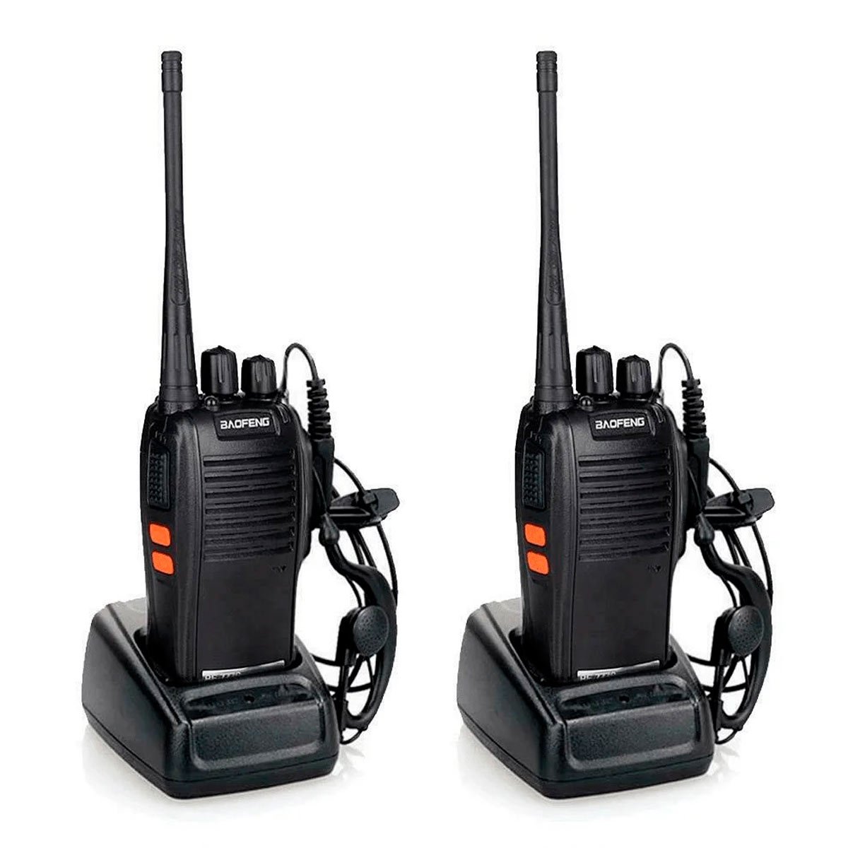 Radio Comunicador Walkie Talkie Baofeng Bf777s Kit com 2 completo - Imagem 3