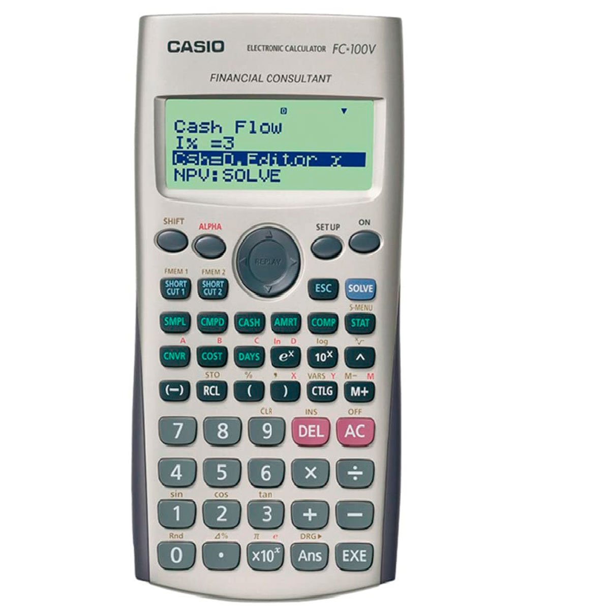 Calculadora Financeira Casio FC-100V - Imagem 3